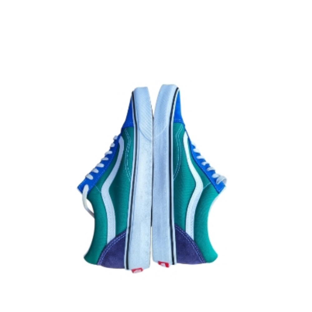 Vans Retro Court Old Skool Skate Sk8 Athletic Tennis Shoe Sneaker Green Women 10 - Picture 6 of 12